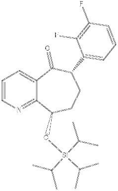 (6S,9R)-6-(2,3-Difluorophenyl)-6,7,8,9-tetrahydro-9[[tris(1-methylethyl)silyl]oxy]-5H-cyclohepta[b]pyridin-5-one